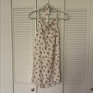 Floral Halter Dress
